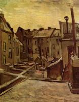 Gogh, Vincent van - Backyards of Old Houses in Antwerp in the Snow